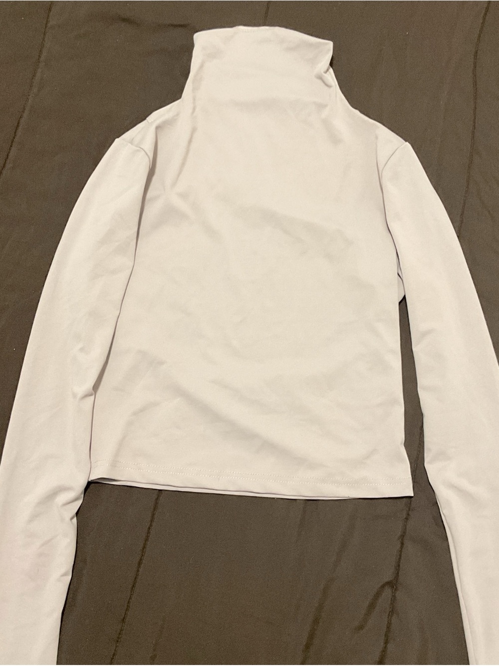 Women's Light Purple Long-Sleeve Turtleneck Top